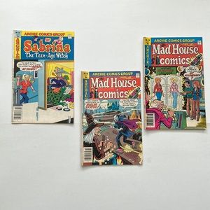 3 RARE 70/80s ARCHIE COMICS